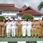 Gubernur Hidayat Arsani Pimpin Apel sampaikan Apresiasi Kedisiplinan ASN