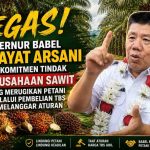 Tegas! Gubernur Babel Hidayat Arsani Berkomitmen Tindak Perusahaan Sawit yang Merugikan Petani Melalui Pembelian TBS Melanggar Aturan