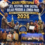 Gubernur Hidayat Arsani Resmi Tutup LKS, Festival Seni Sastra, Gelar Produk dan Lomba PAUD Tingkat Provinsi Babel 2026